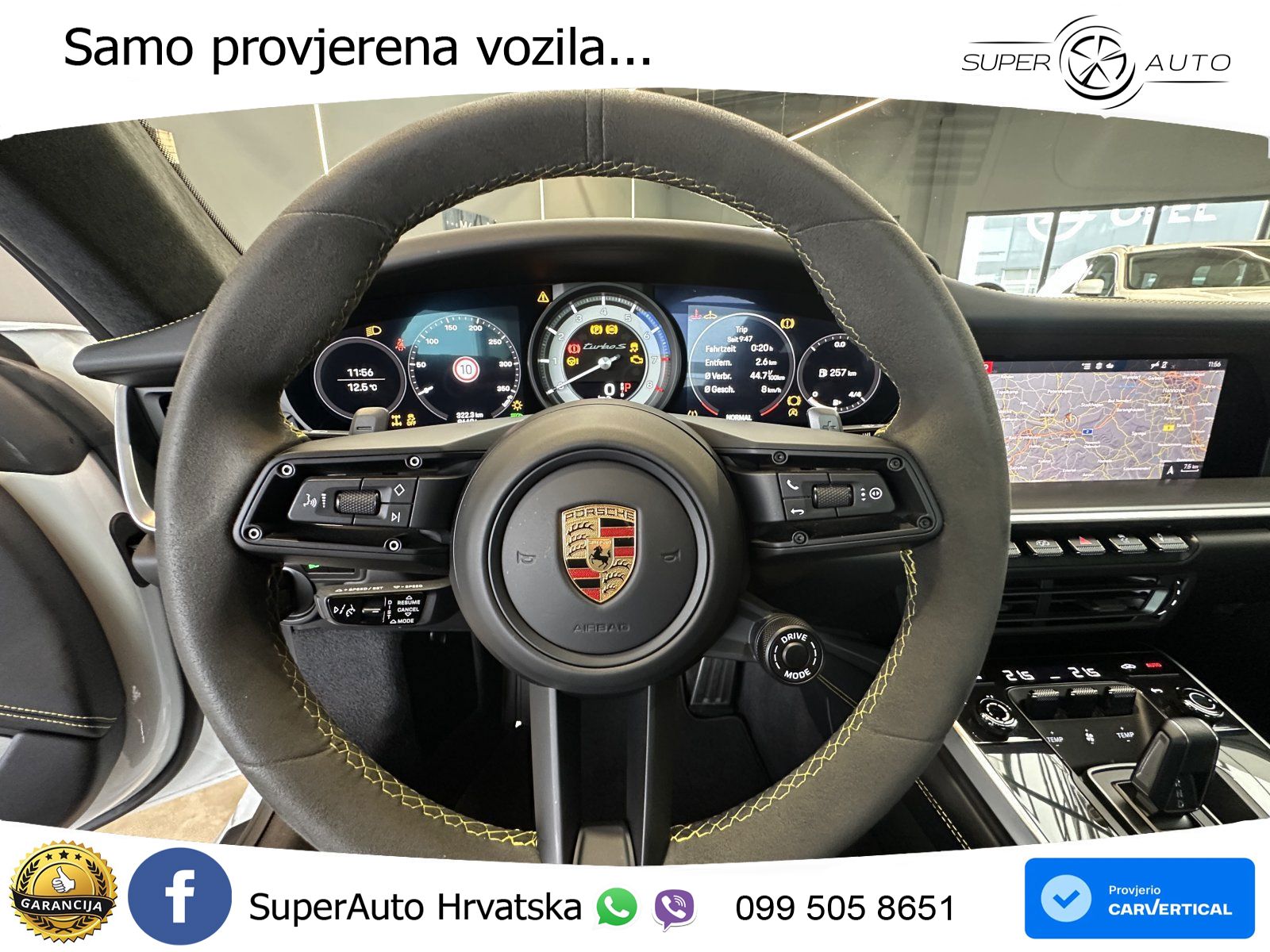 Porsche 911 Turbo S 3.8 (650 KS) PDK MATRIX+GR SJED+KAM