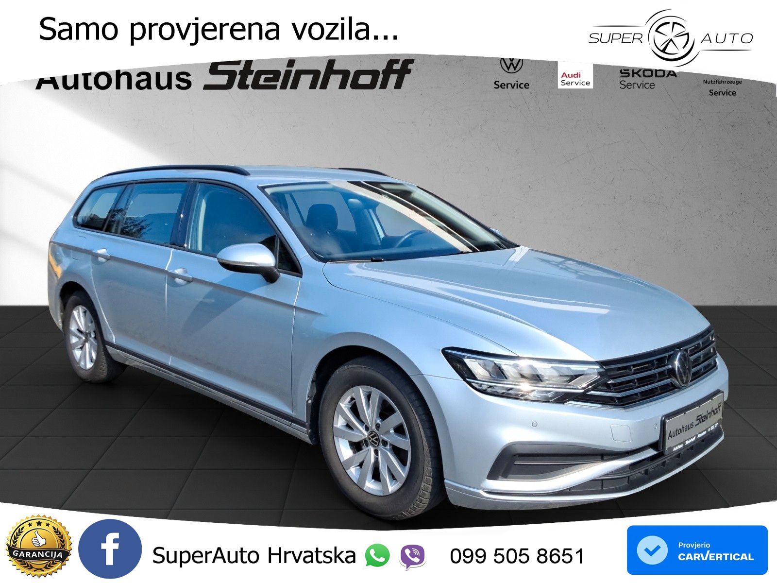 Volkswagen Passat Variant 2.0 TDI (150 KS) LED+GR SJED+ACC