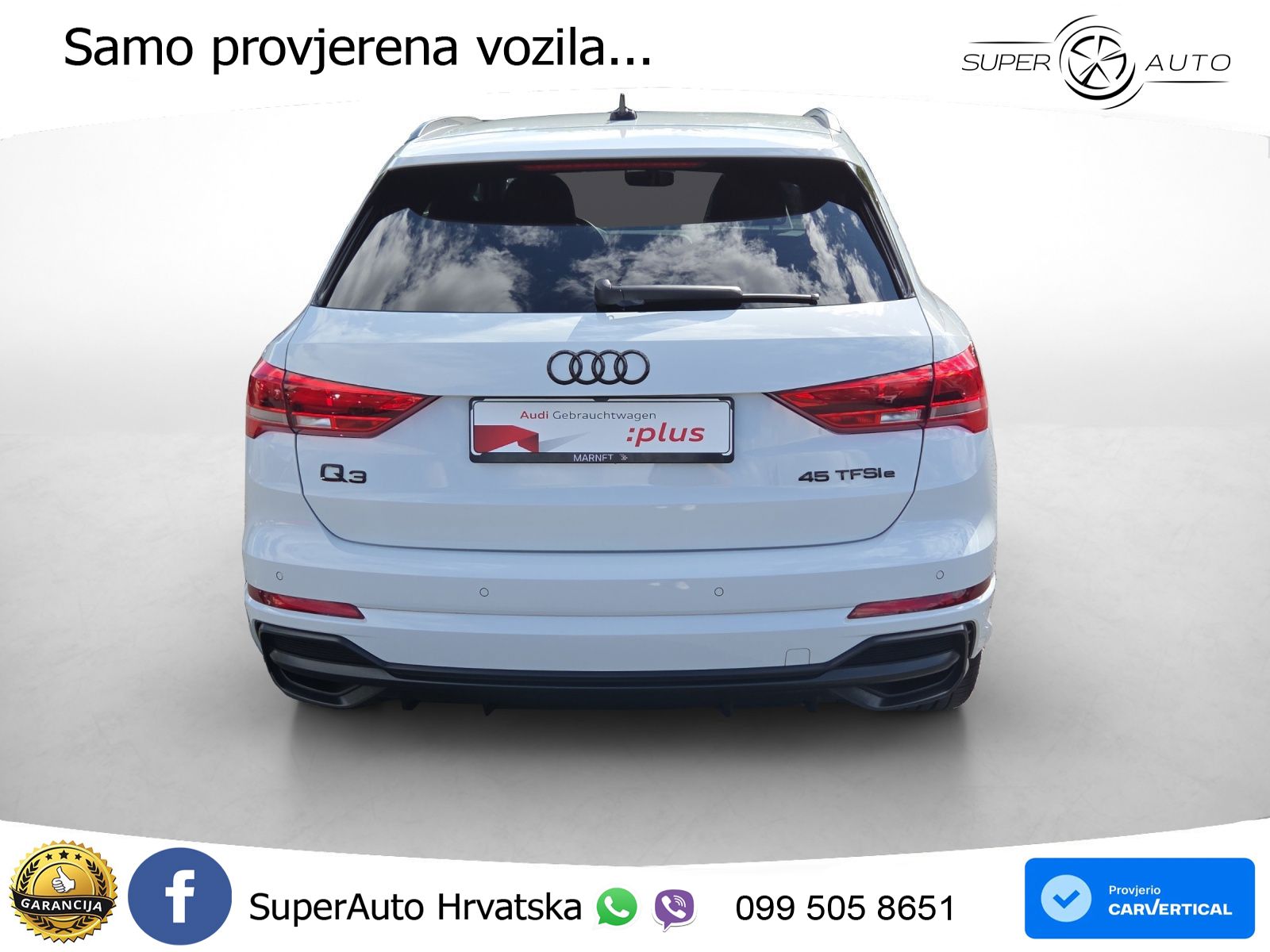 Audi Q3 45 TFSIe (245 KS) S tronic S line