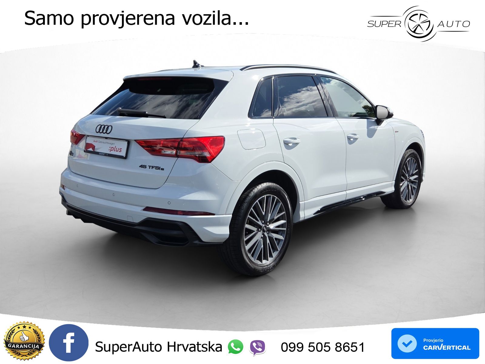Audi Q3 45 TFSIe (245 KS) S tronic S line