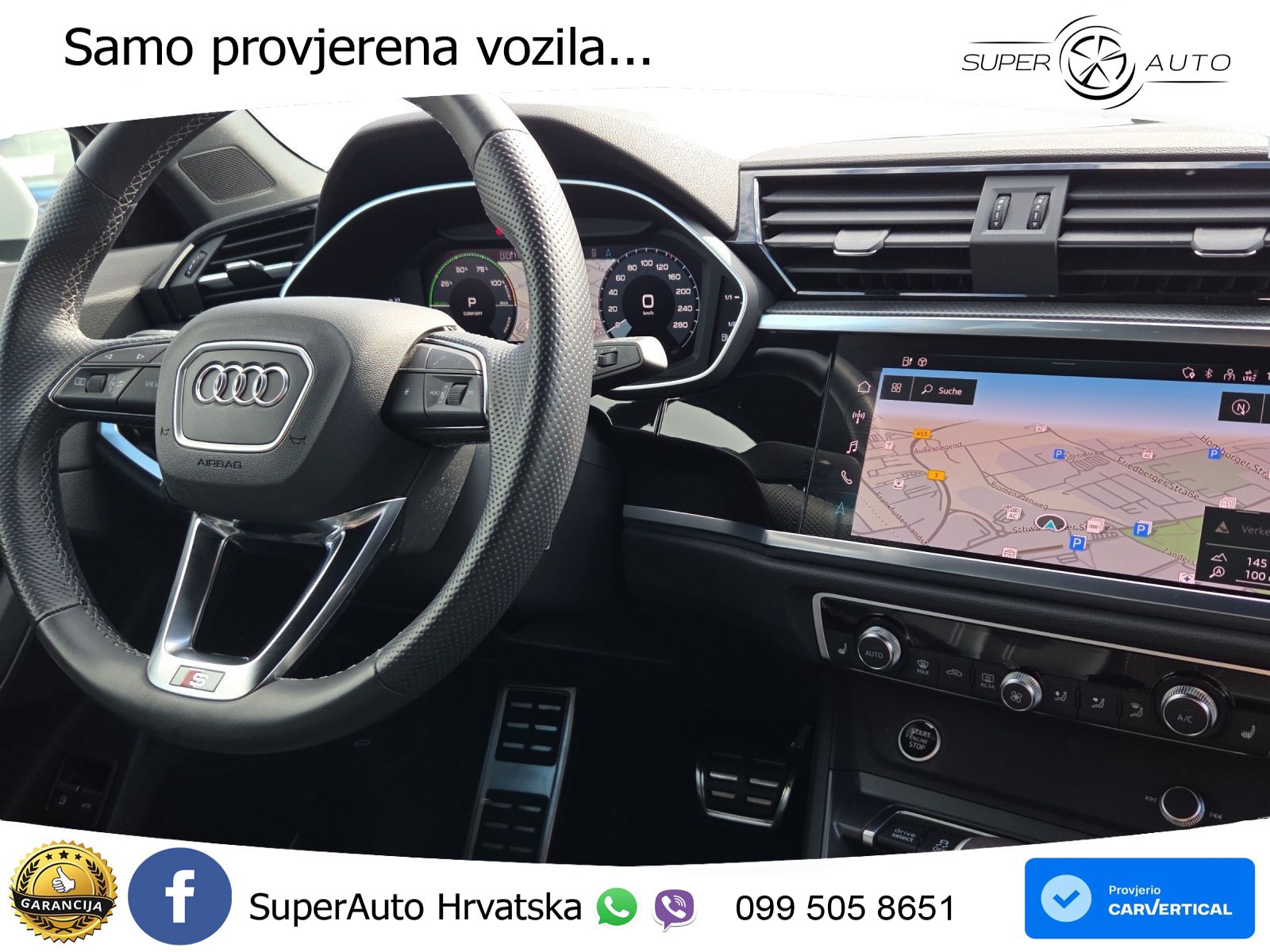 Audi Q3 45 TFSIe (245 KS) S tronic S line