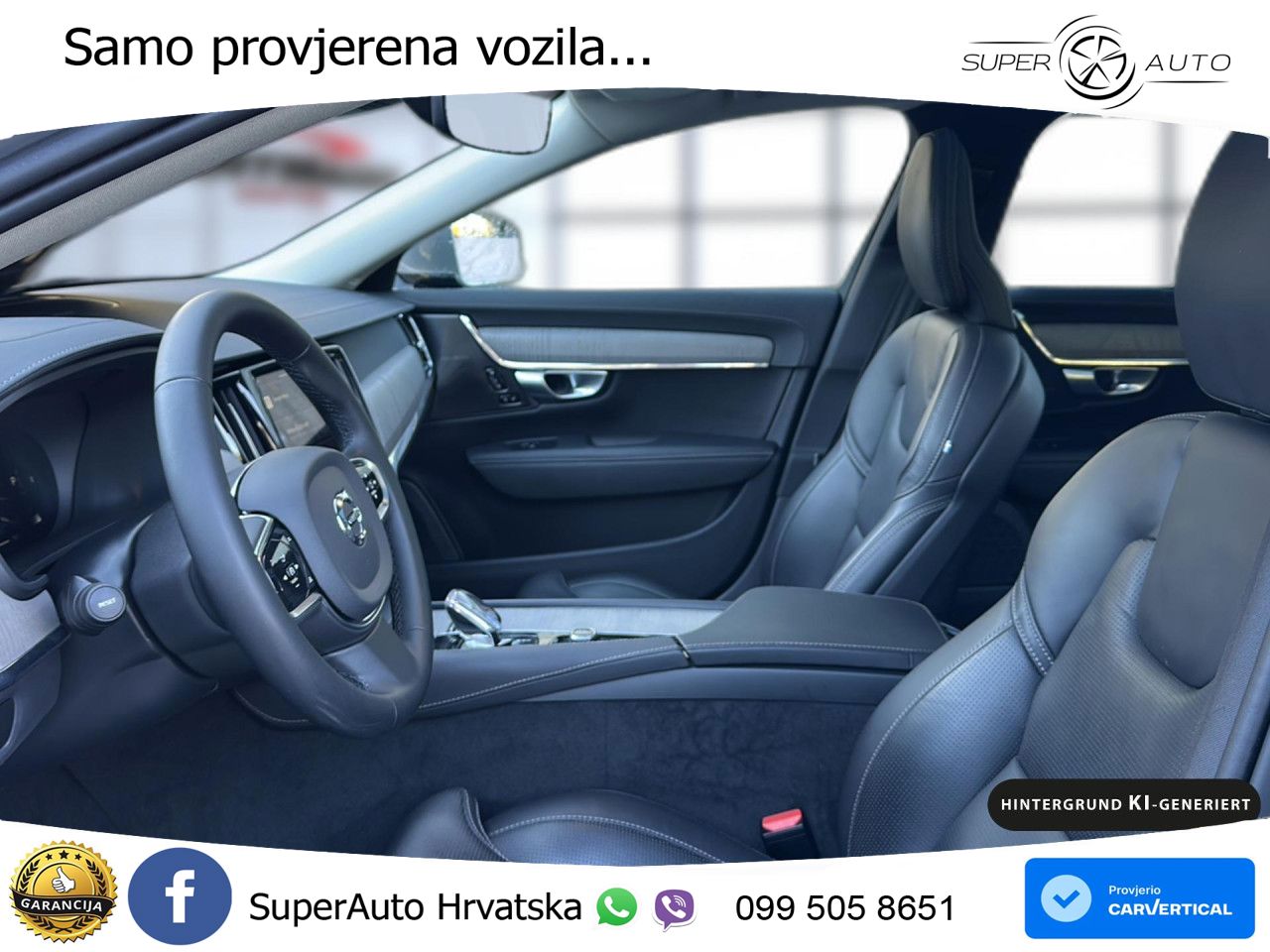 Volvo V90 2.0 B4 Automatic LED+GR SJED+ACC