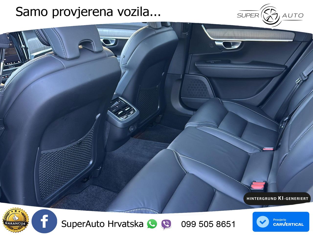 Volvo V90 2.0 B4 Automatic LED+GR SJED+ACC