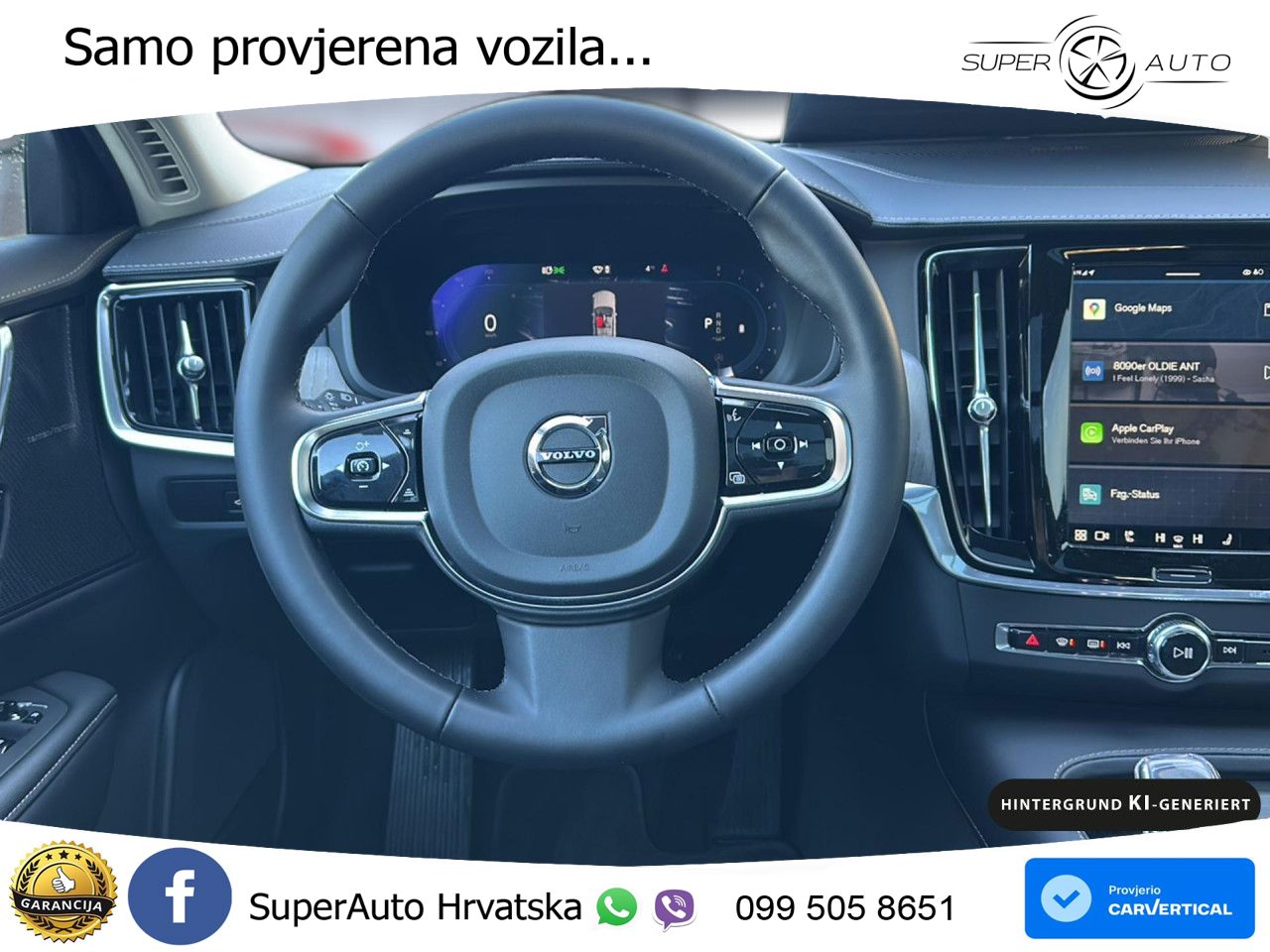 Volvo V90 2.0 B4 Automatic LED+GR SJED+ACC