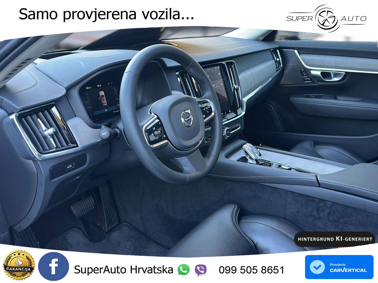 Volvo V90 2.0 B4 Automatic LED+GR SJED+ACC