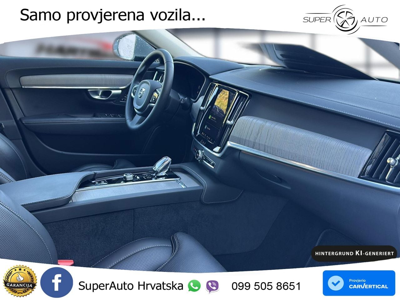 Volvo V90 2.0 B4 Automatic LED+GR SJED+ACC