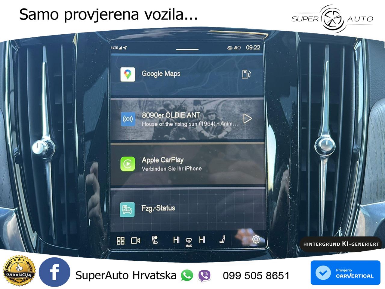 Volvo V90 2.0 B4 Automatic LED+GR SJED+ACC