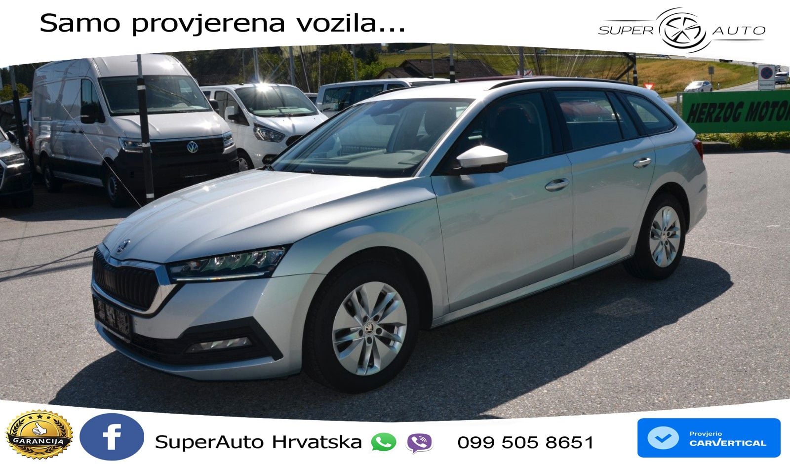 Škoda Octavia Combi 2.0 TDI (150 KS) DSG LED+GR SJED+ACC