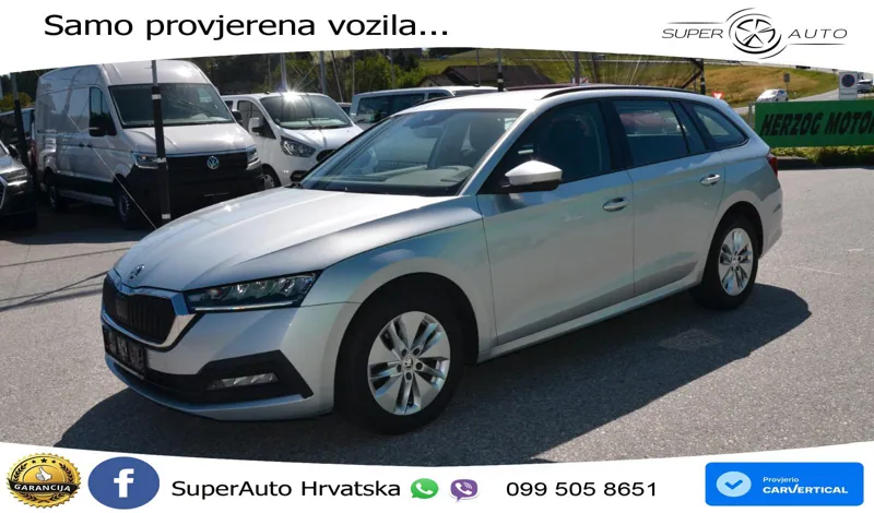 Škoda Octavia Combi 2.0 TDI (150 KS) DSG LED+GR SJED+ACC