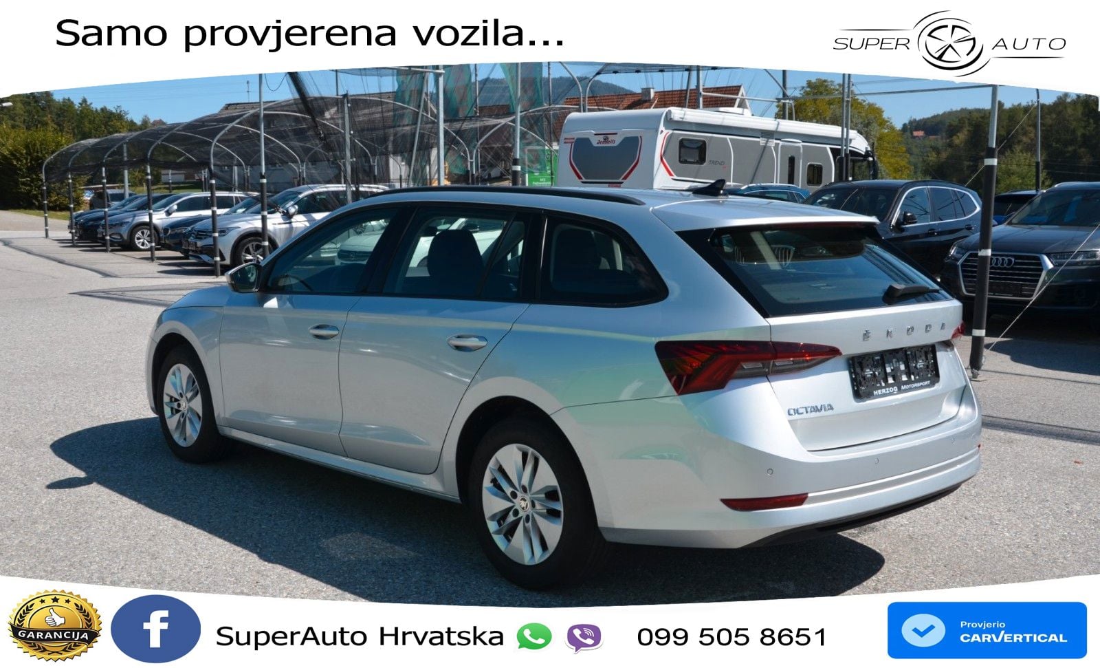 Škoda Octavia Combi 2.0 TDI (150 KS) DSG LED+GR SJED+ACC