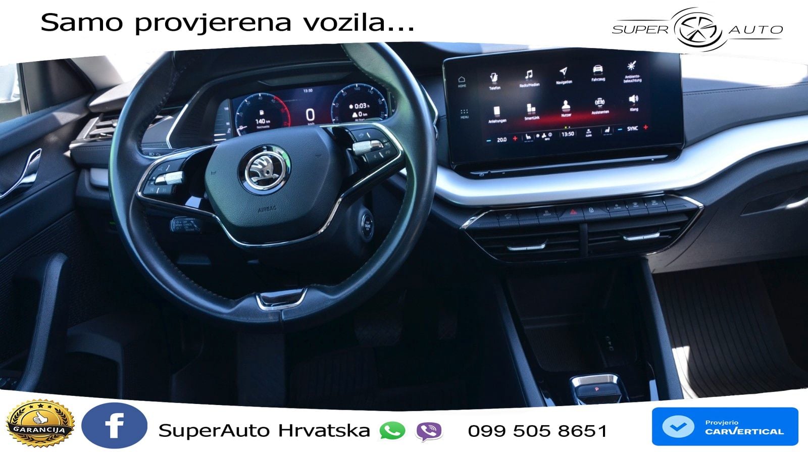 Škoda Octavia Combi 2.0 TDI (150 KS) DSG LED+GR SJED+ACC