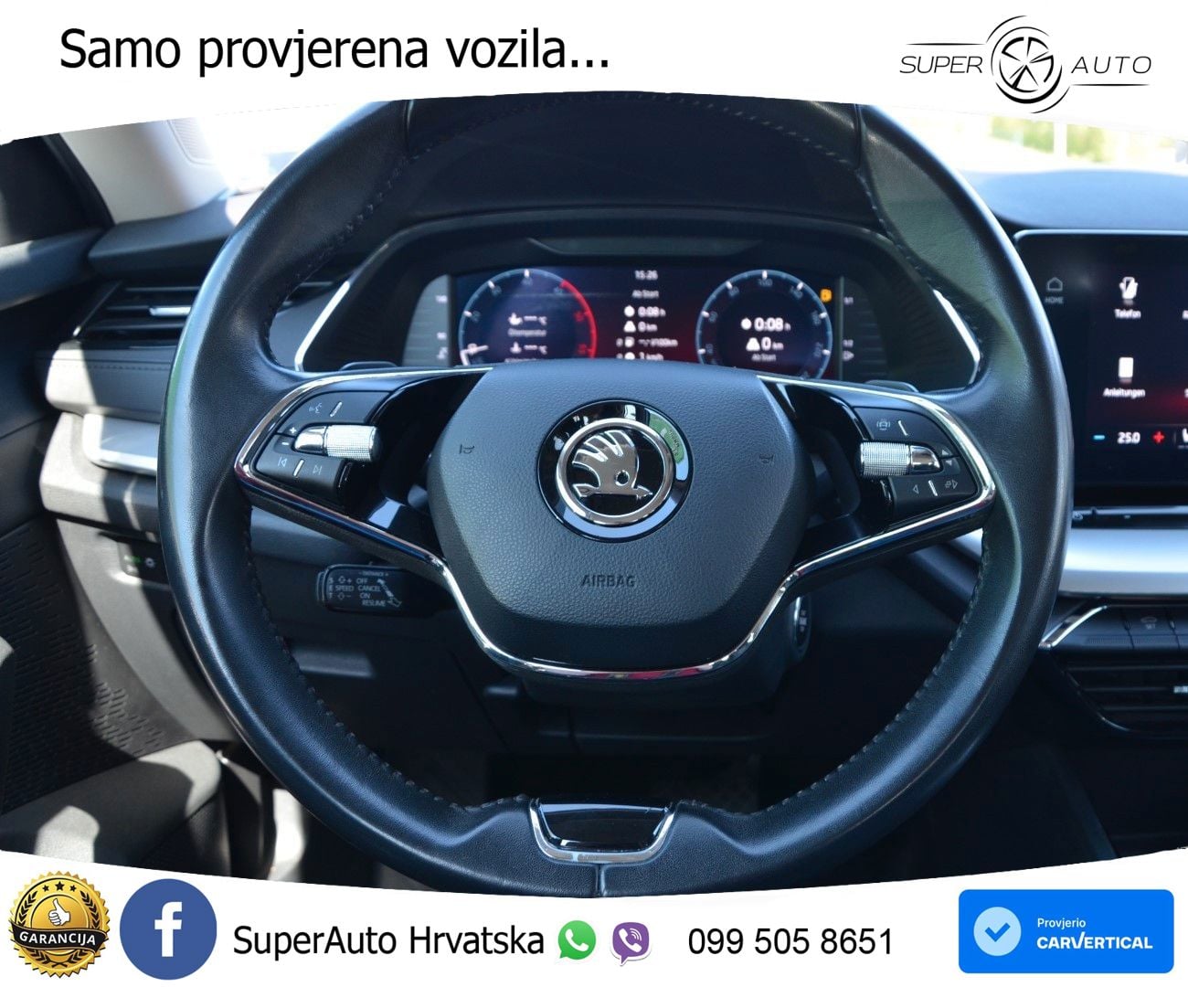 Škoda Octavia Combi 2.0 TDI (150 KS) DSG LED+GR SJED+ACC