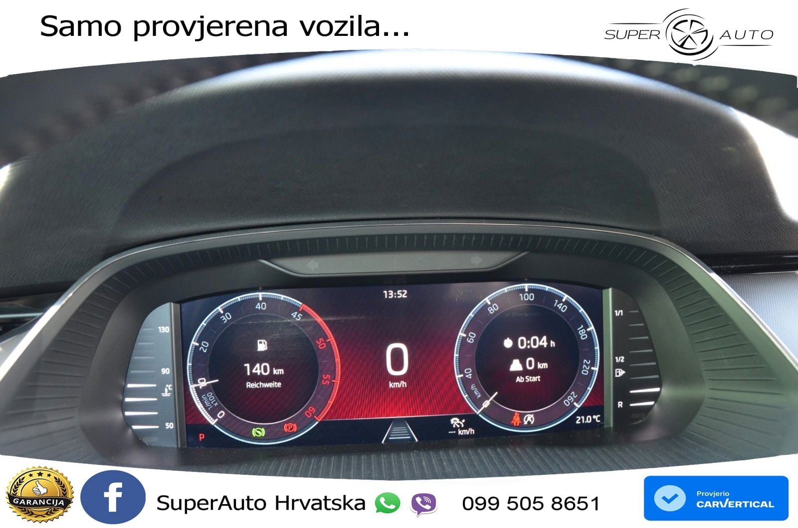 Škoda Octavia Combi 2.0 TDI (150 KS) DSG LED+GR SJED+ACC