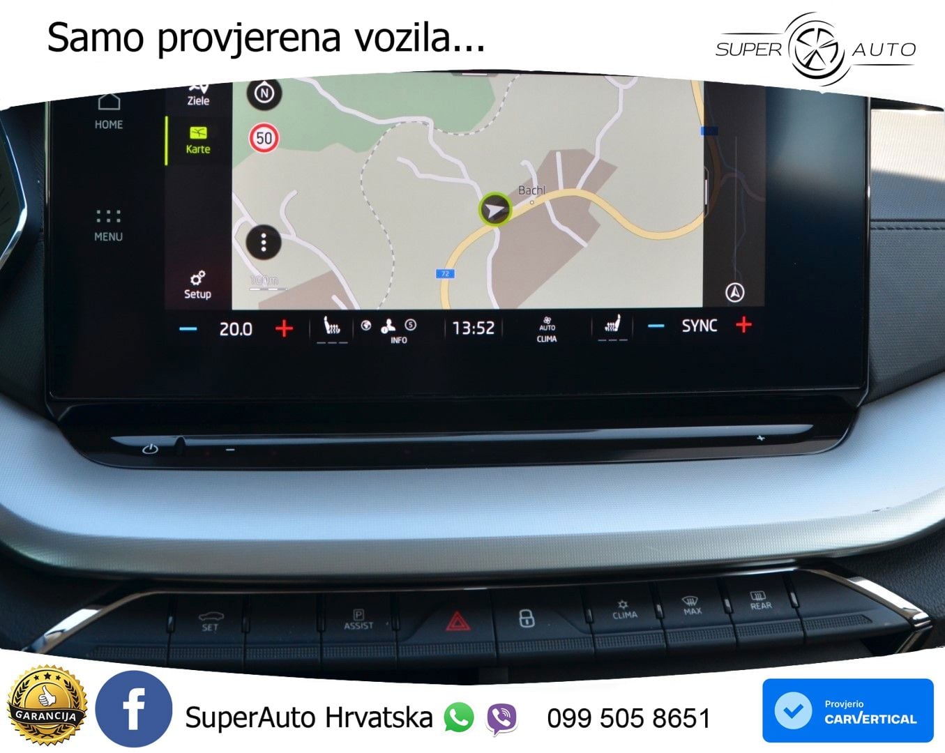 Škoda Octavia Combi 2.0 TDI (150 KS) DSG LED+GR SJED+ACC