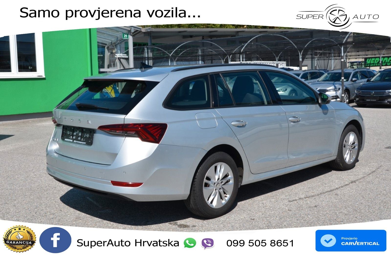 Škoda Octavia Combi 2.0 TDI (150 KS) DSG LED+GR SJED+ACC