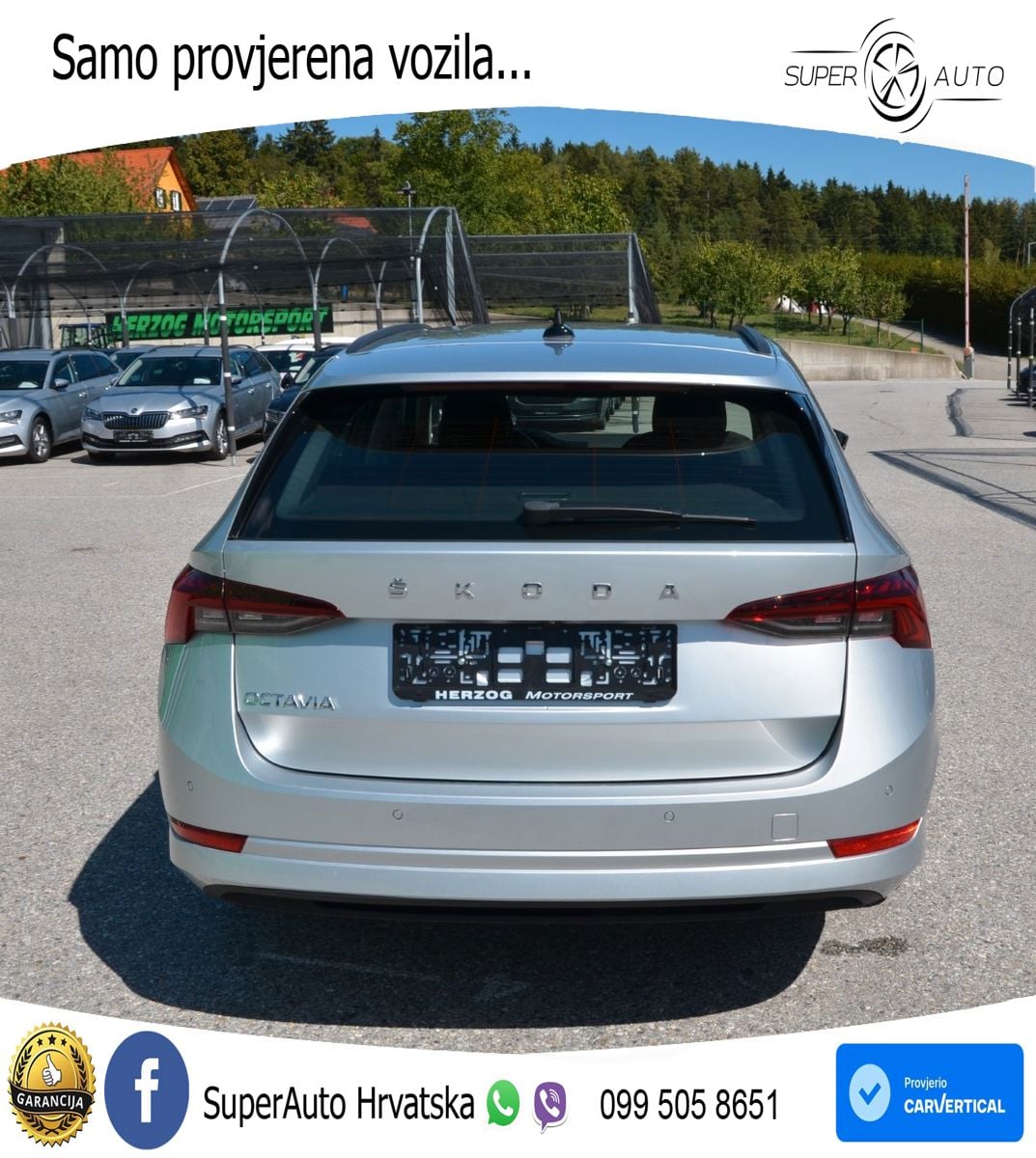 Škoda Octavia Combi 2.0 TDI (150 KS) DSG LED+GR SJED+ACC