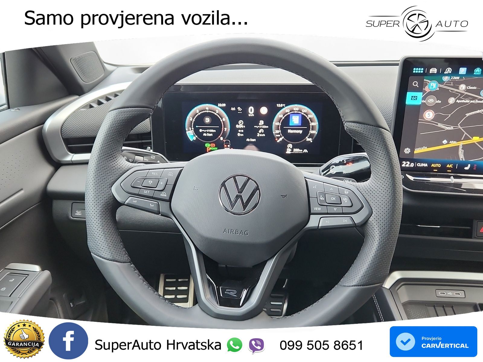 Volkswagen T-Roc 1.5 eTSI (150 KS)  DSG R-Line MATRIX+GR SJED+KAM