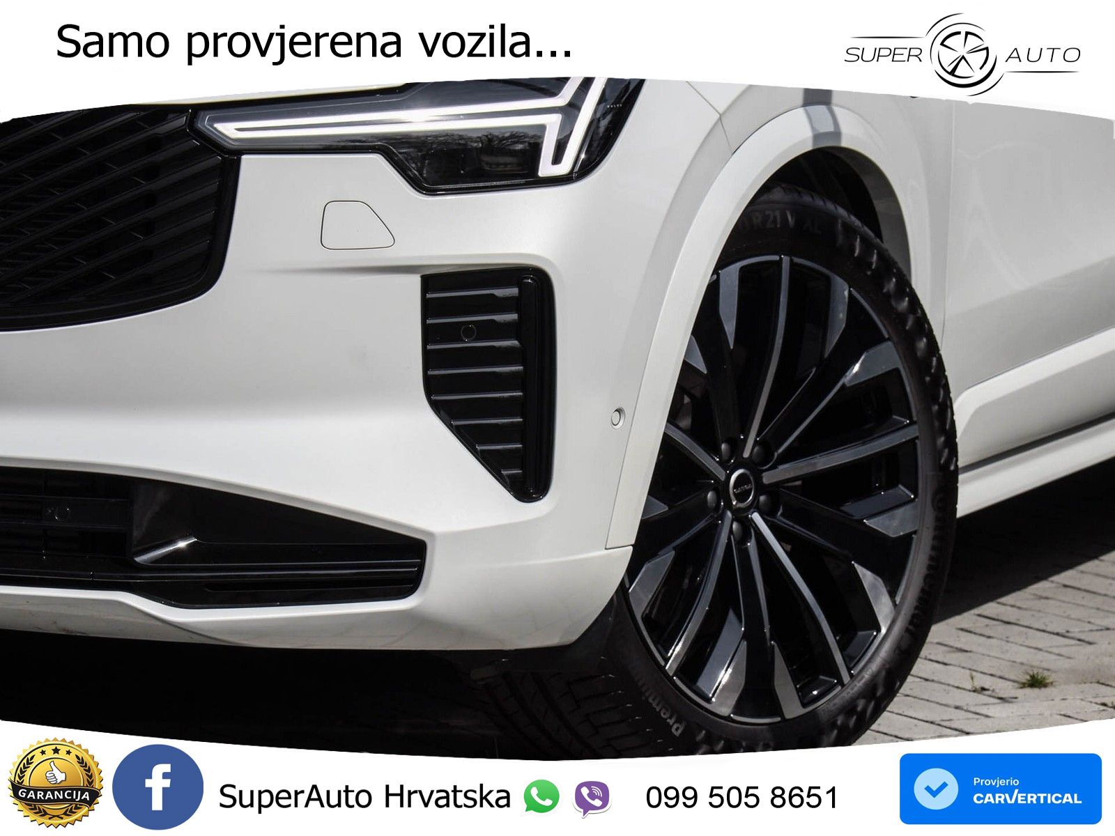 Volvo XC90 2.0 T8 AWD Automatic ZRAČNI+ACC+4xGR SJED+KAM