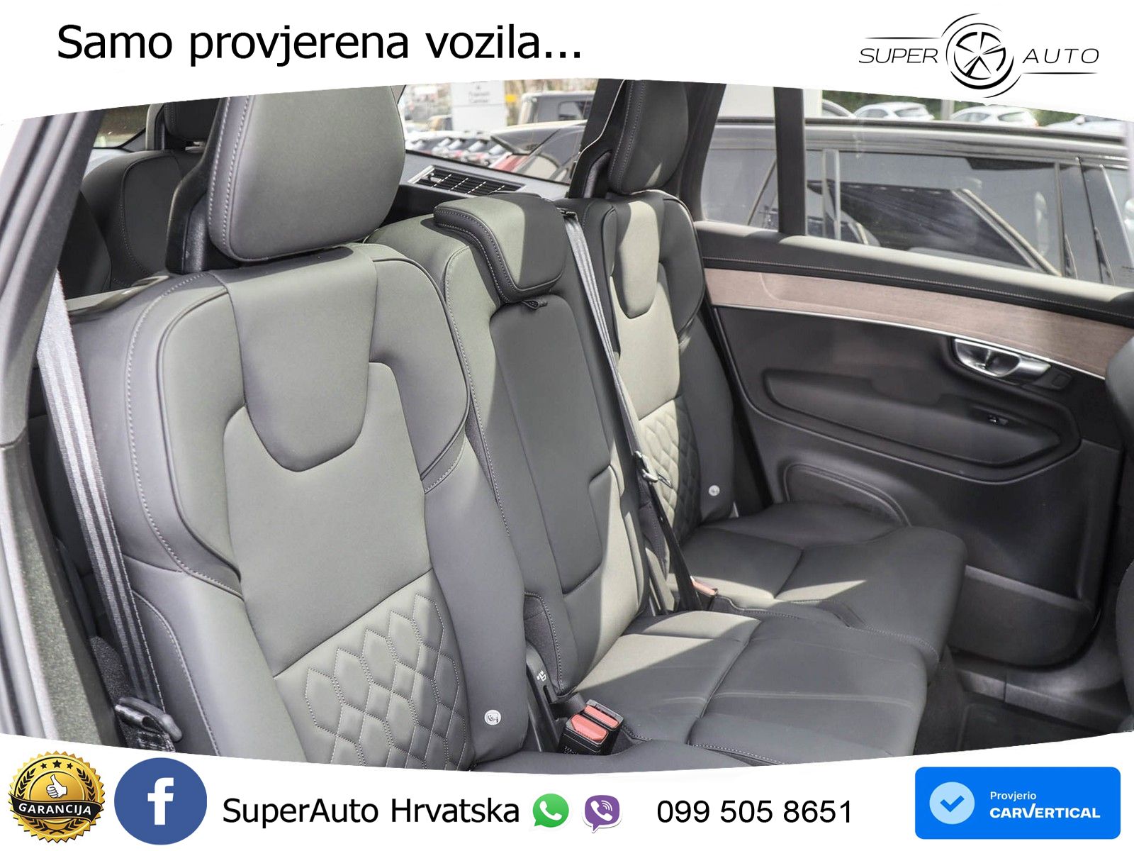 Volvo XC90 2.0 T8 AWD Automatic ZRAČNI+ACC+4xGR SJED+KAM
