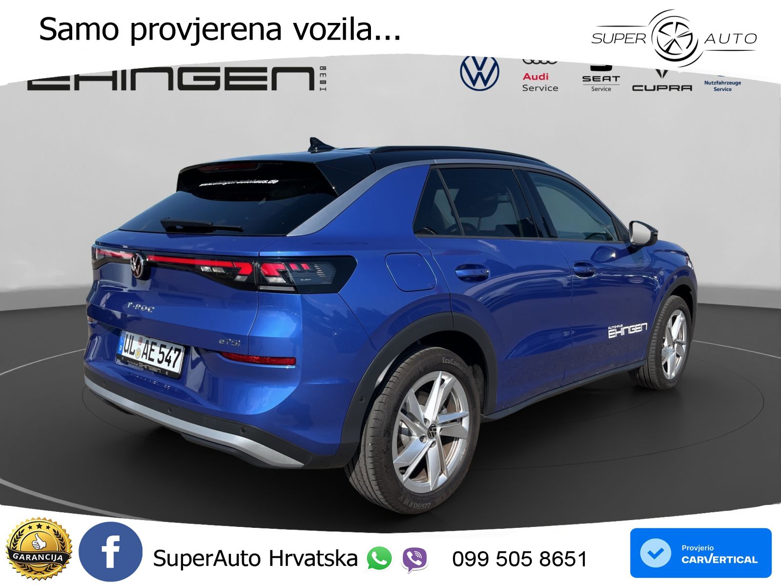 Volkswagen T-Roc II 1.5 eTSI (150 KS)  DSG LED+GR SJED+ACC