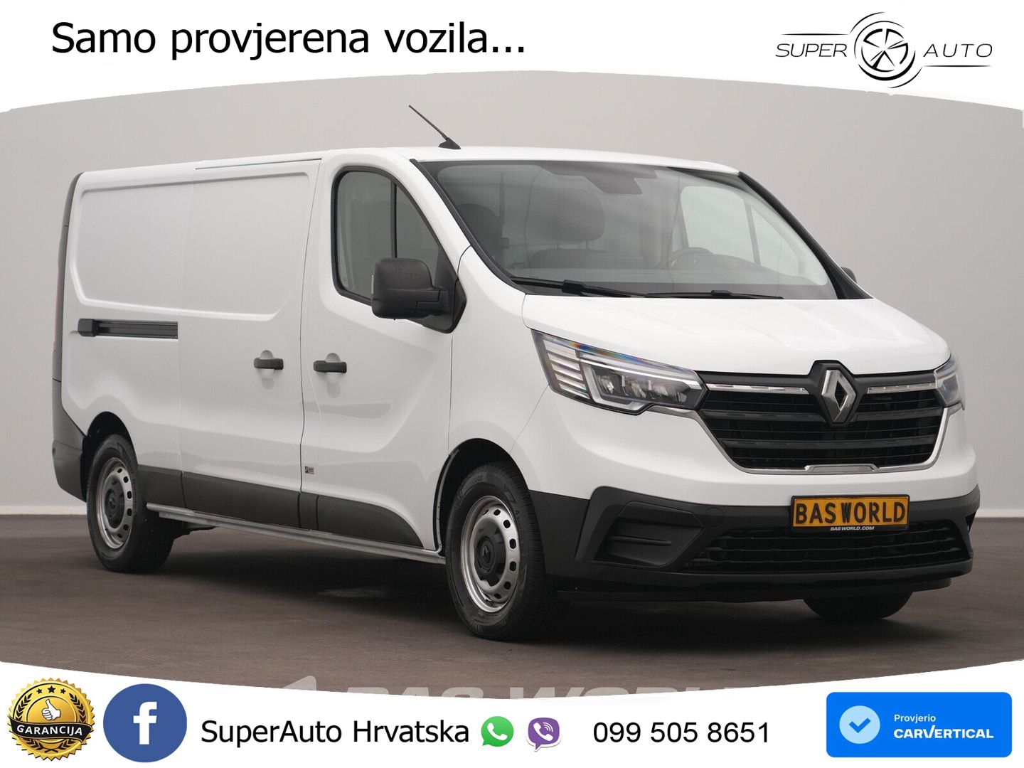 Renault Trafic 130pk L2H1 LED Airco Navi Cruise Parkeers 131 KS