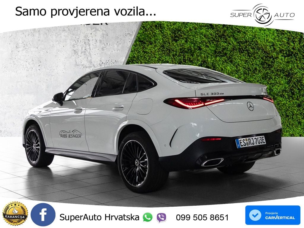 Mercedes GLC Coupe 300de (333 KS) 4MATIC 9G-TRONIC AMG ACC+GR SJED+360+PANO