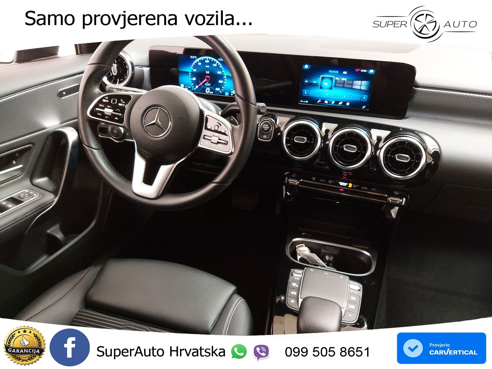 Mercedes-Benz A 220d 8G-DCT LED+GR SJED+ACC