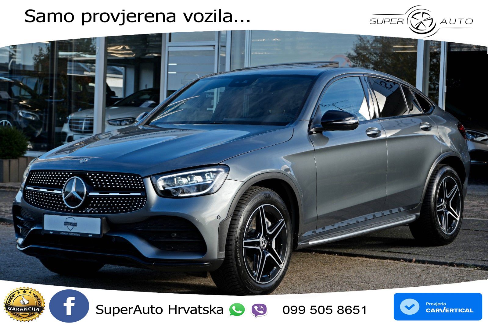 Mercedes GLC Coupe 200 (197 KS) 4MATIC G-TRONIC AMG