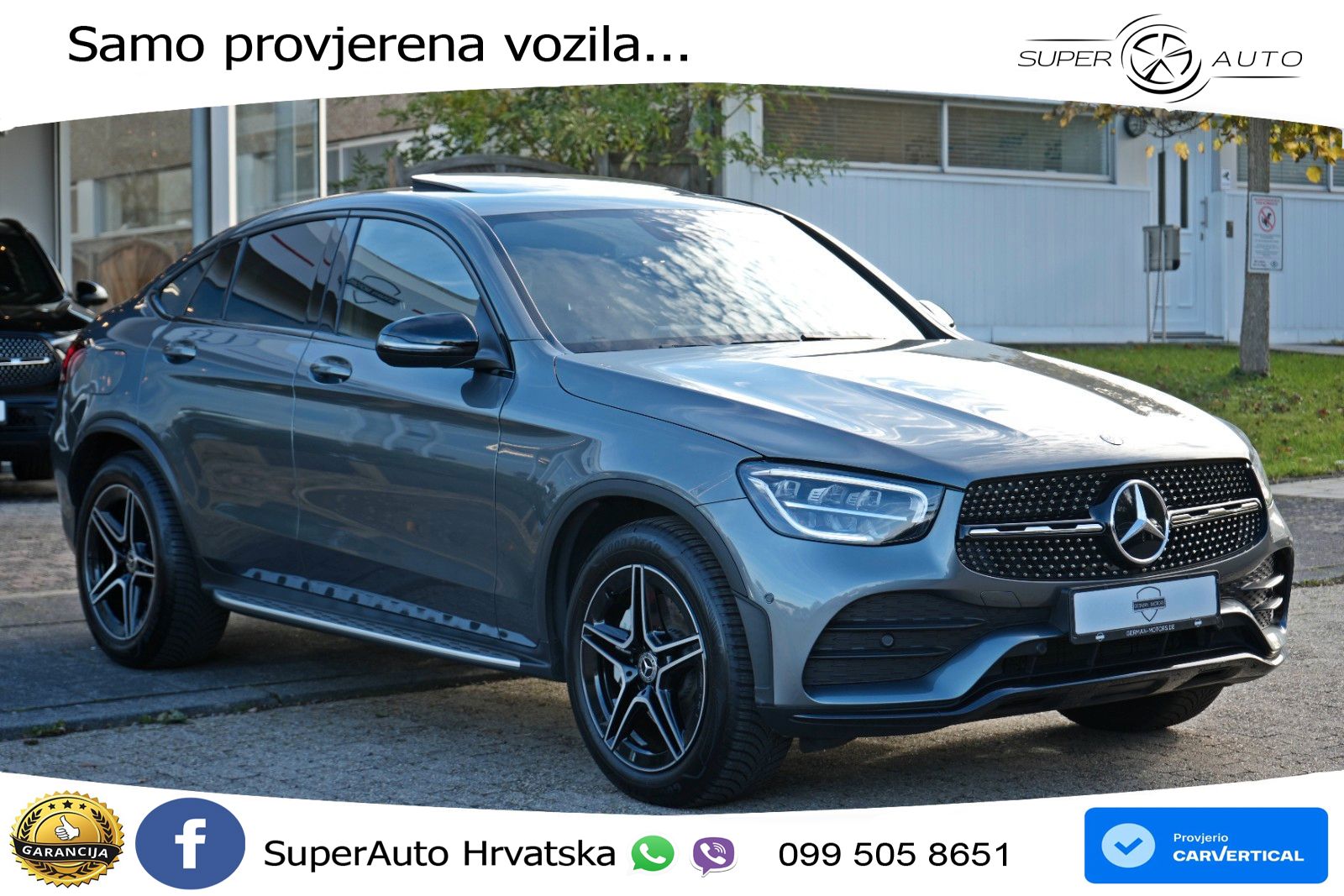 Mercedes GLC Coupe 200 (197 KS) 4MATIC G-TRONIC AMG