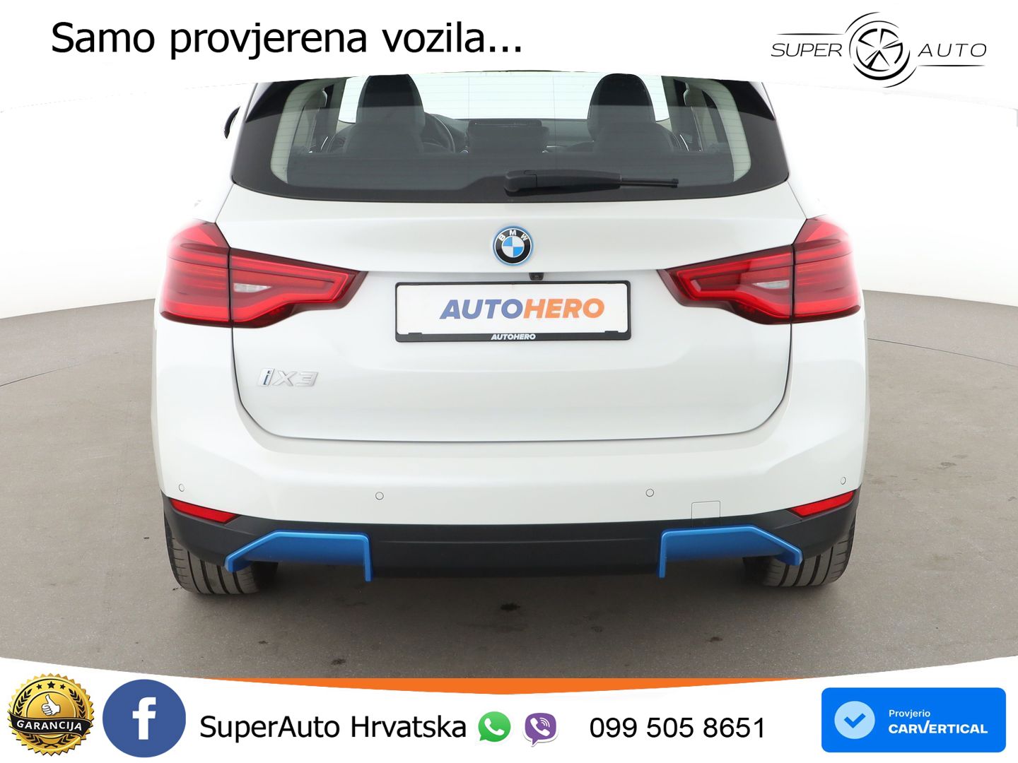 BMW iX3 80 kWh (286 KS) LED+GR SJED+ACC