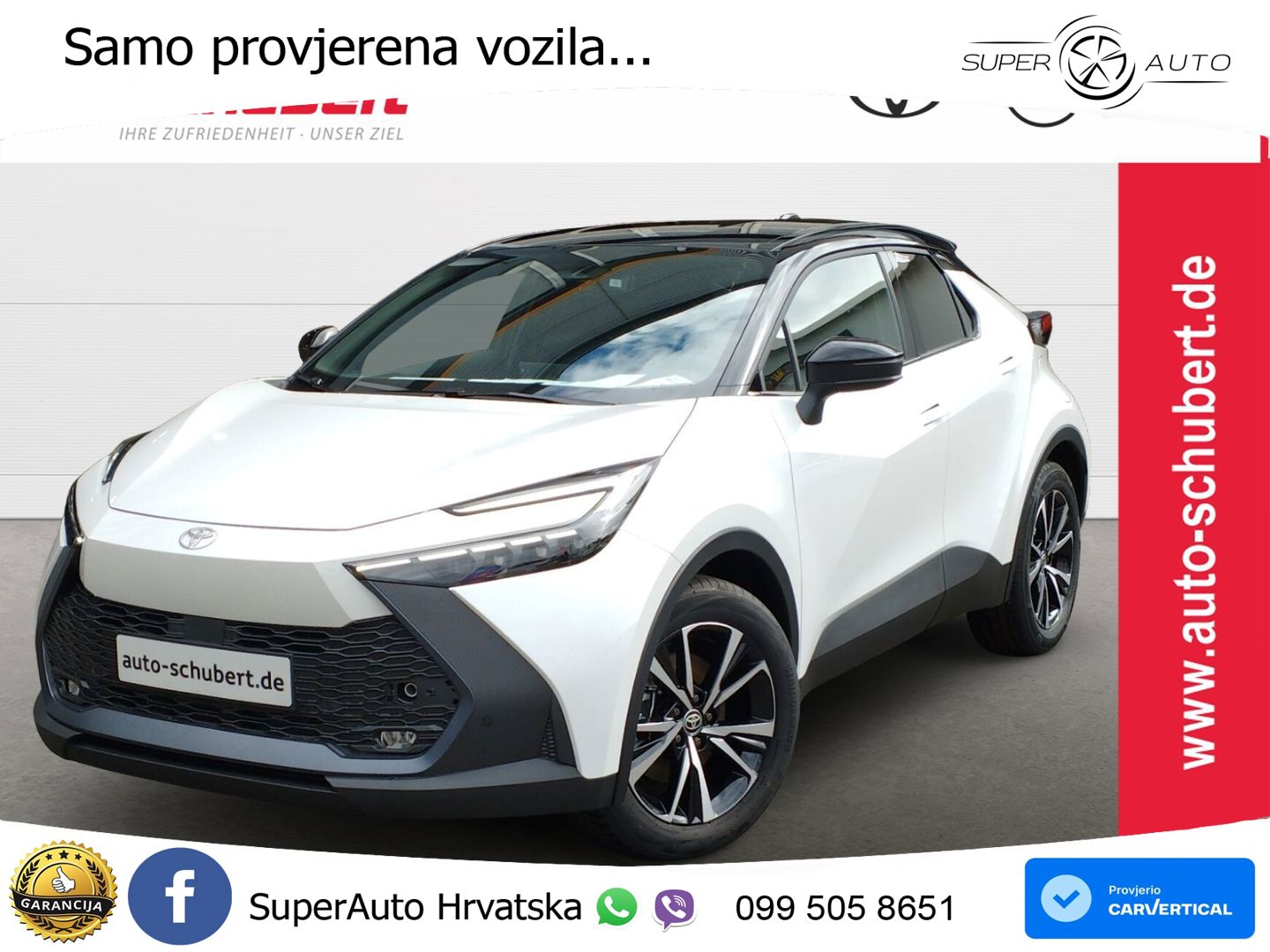 Toyota C-HR 2.0 (223 KS) PHEV e-CVT Teamplayer LED+GR SJED+ACC
