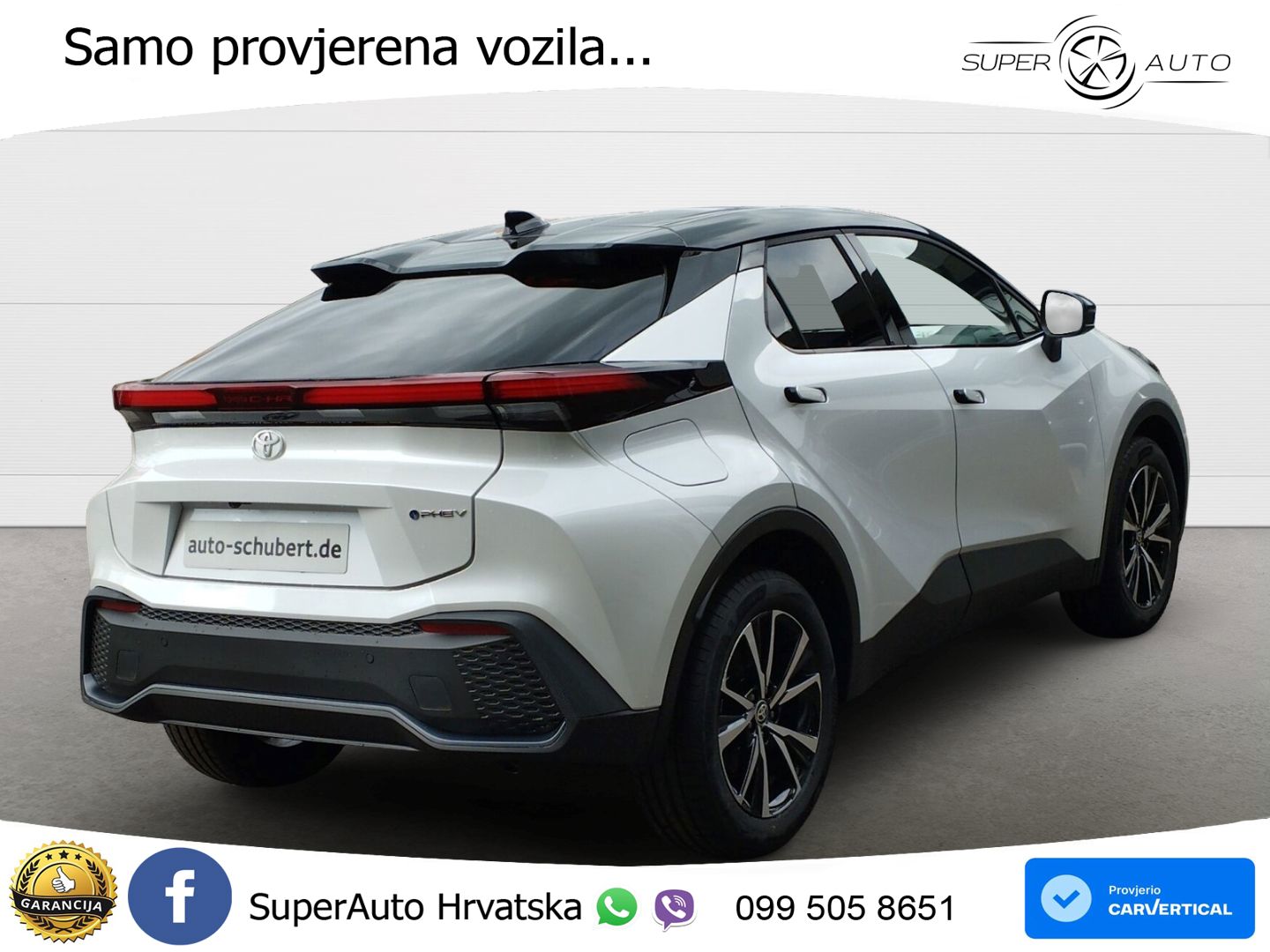 Toyota C-HR 2.0 (223 KS) PHEV e-CVT Teamplayer LED+GR SJED+ACC