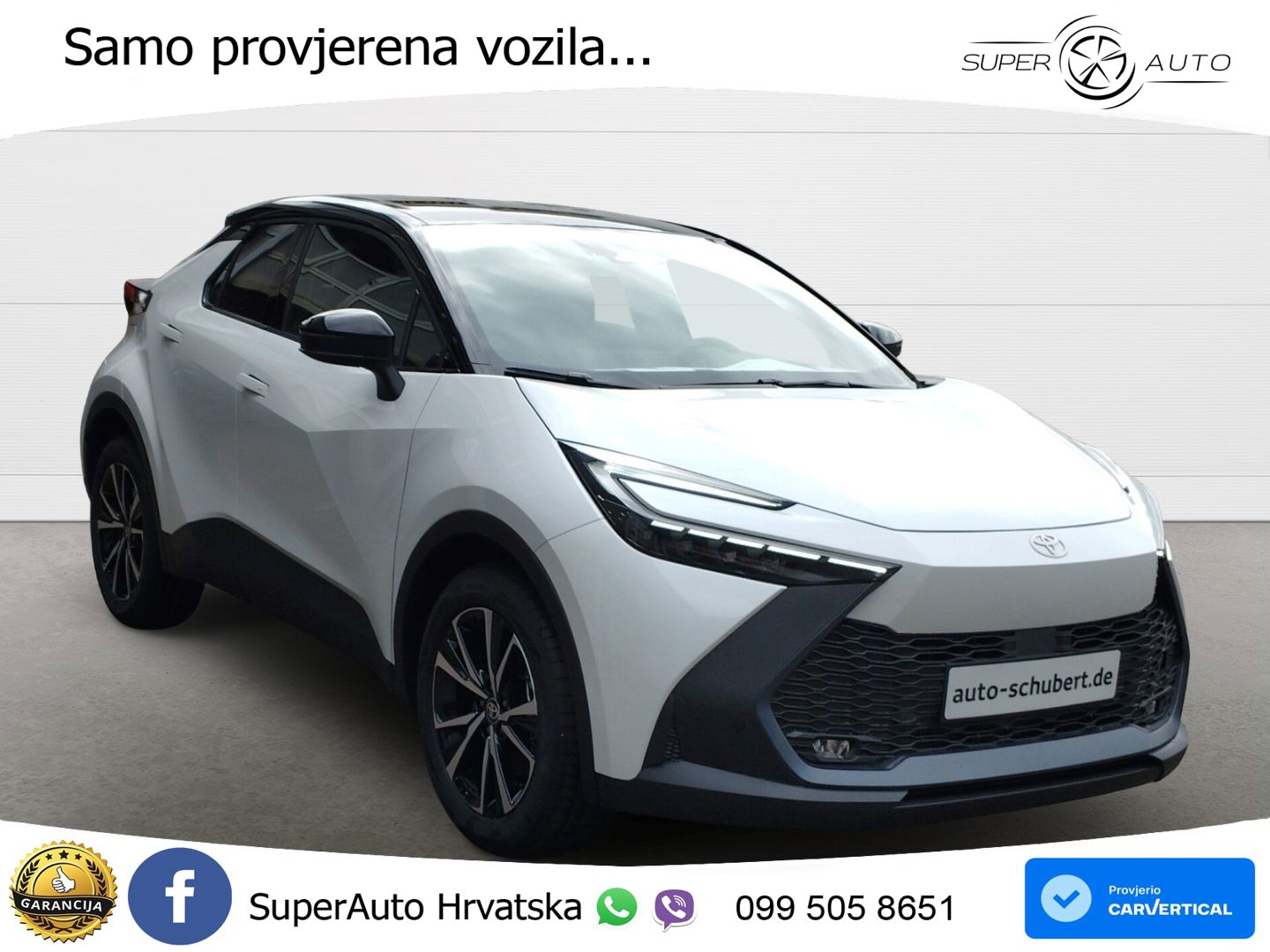 Toyota C-HR 2.0 (223 KS) PHEV e-CVT Teamplayer LED+GR SJED+ACC
