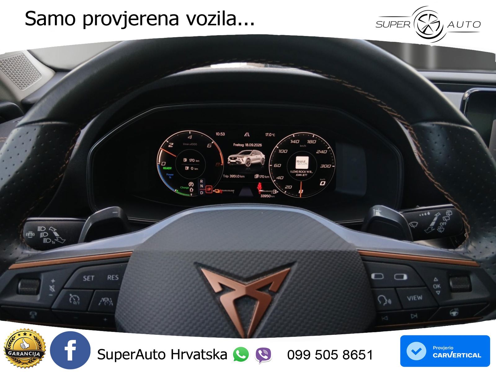 Cupra Formentor 1.4 TSI (204 KS) e-Hybrid DSG LED+GR SJED+ACC