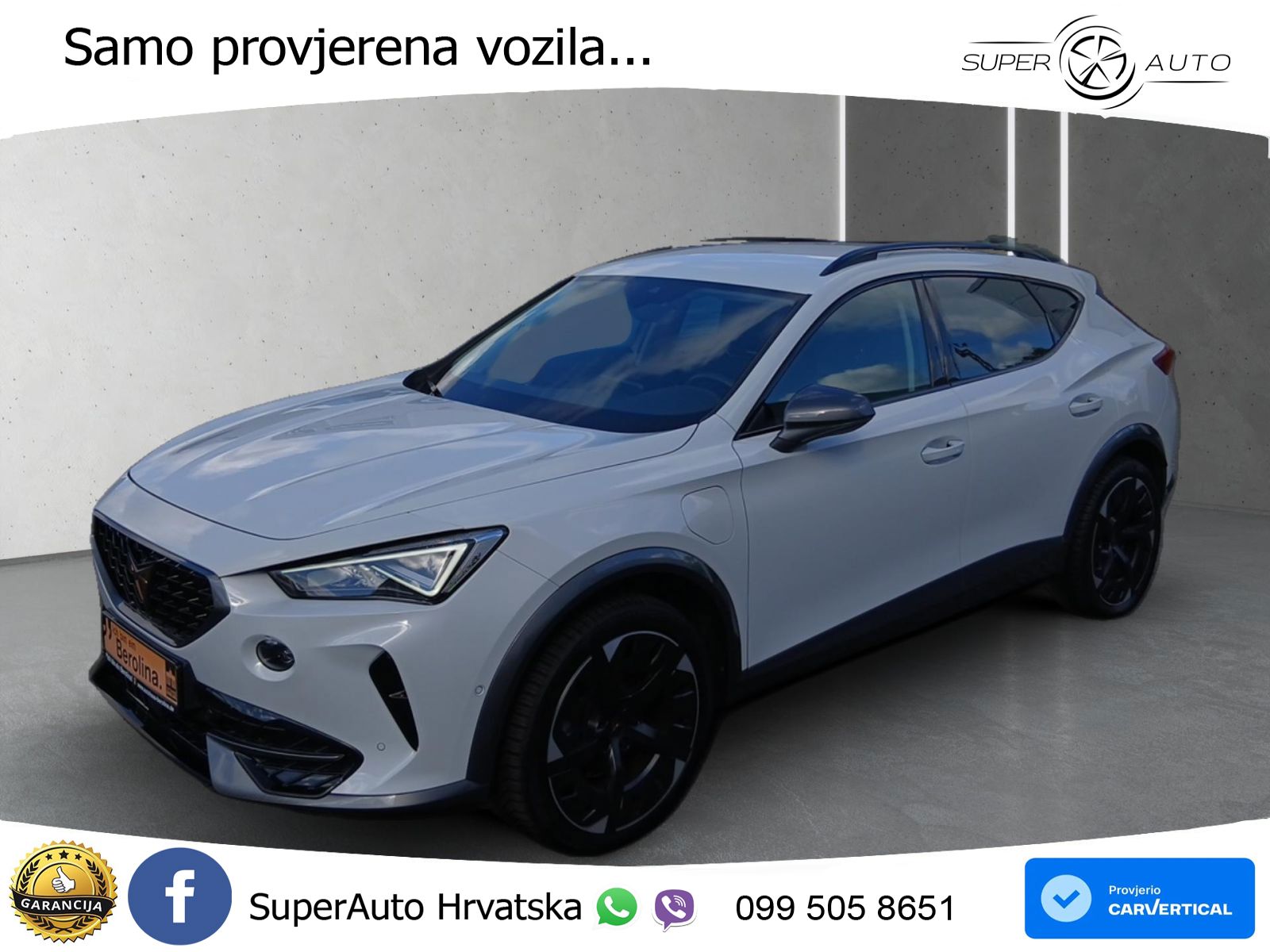 Cupra Formentor 1.4 TSI (204 KS) e-Hybrid DSG LED+GR SJED+ACC