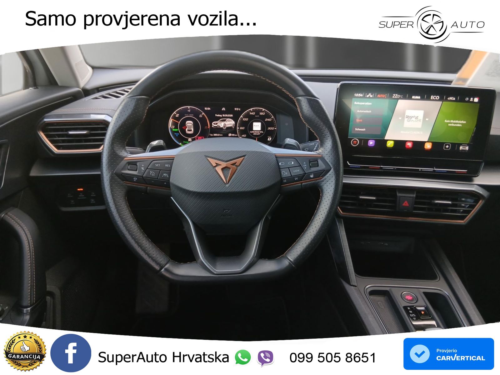 Cupra Formentor 1.4 TSI (204 KS) e-Hybrid DSG LED+GR SJED+ACC