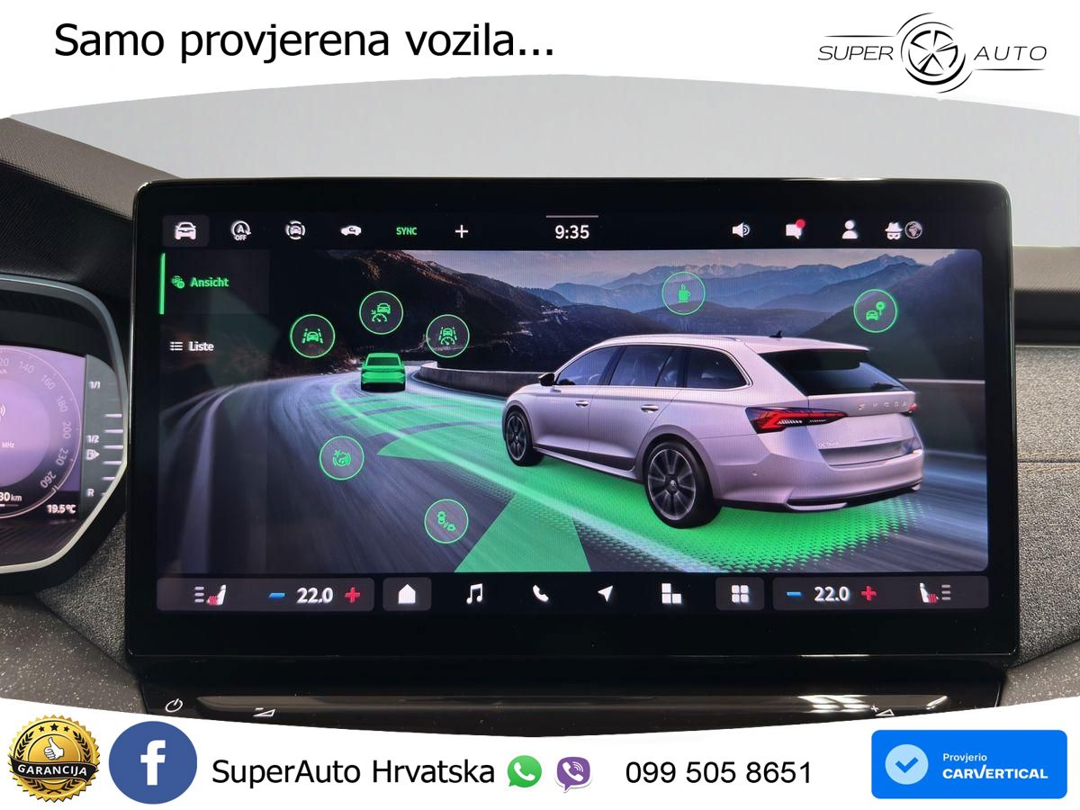 Škoda Octavia Combi 2.0 TDI (150 KS) DSG Selection LED+GR SJED+ACC