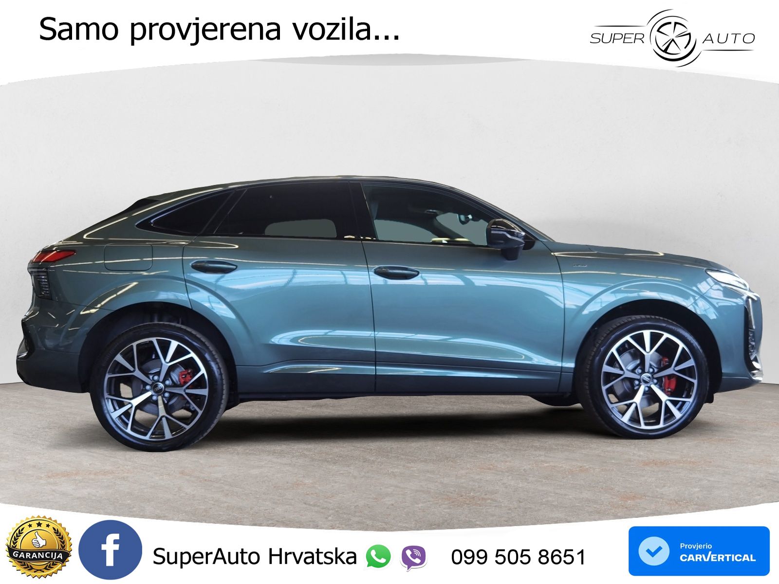 Audi Q3 Sportback 1.5 TFSIe (272 KS) S tronic LED+GR SJED+ACC