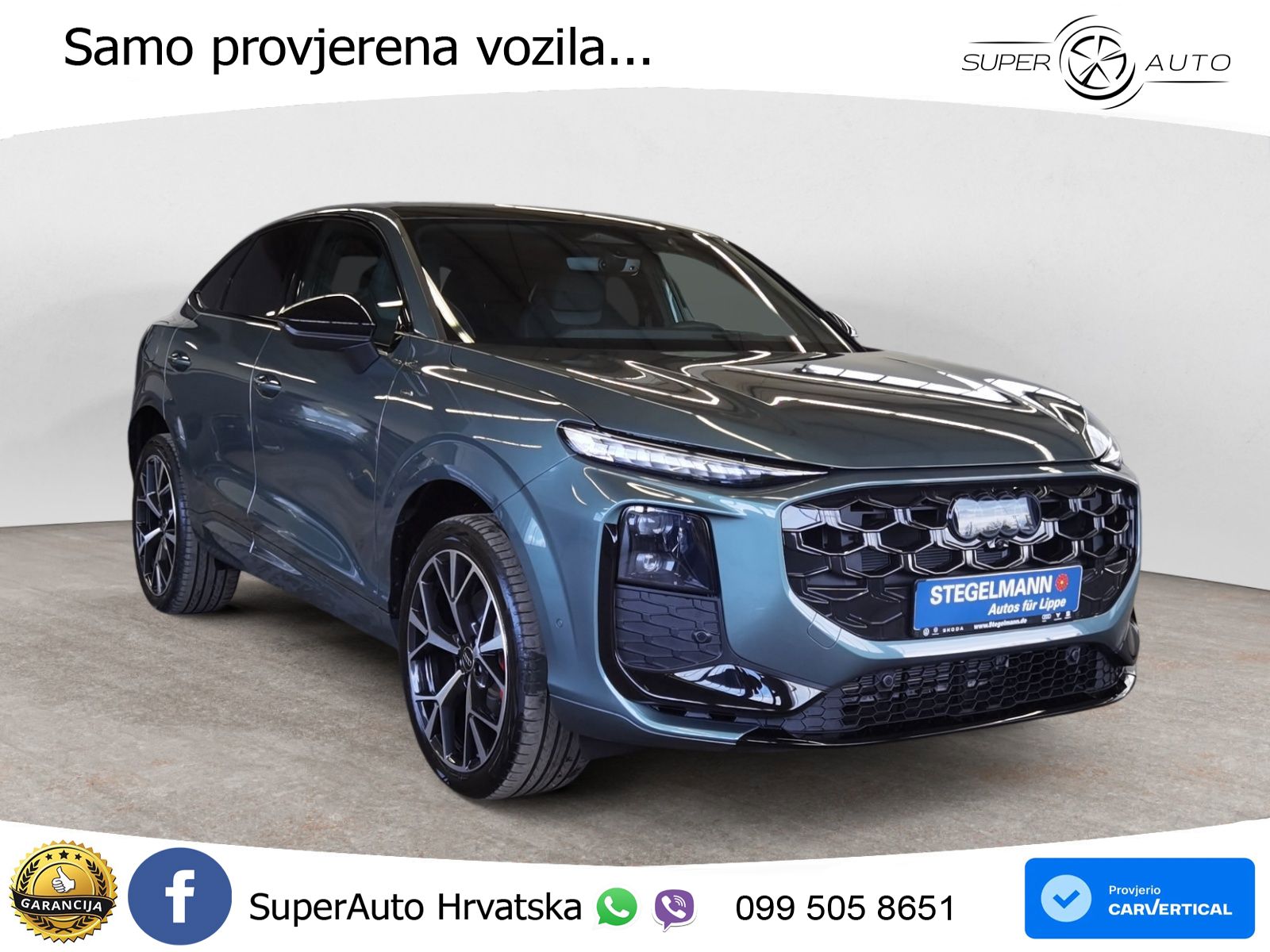 Audi Q3 Sportback 1.5 TFSIe (272 KS) S tronic LED+GR SJED+ACC