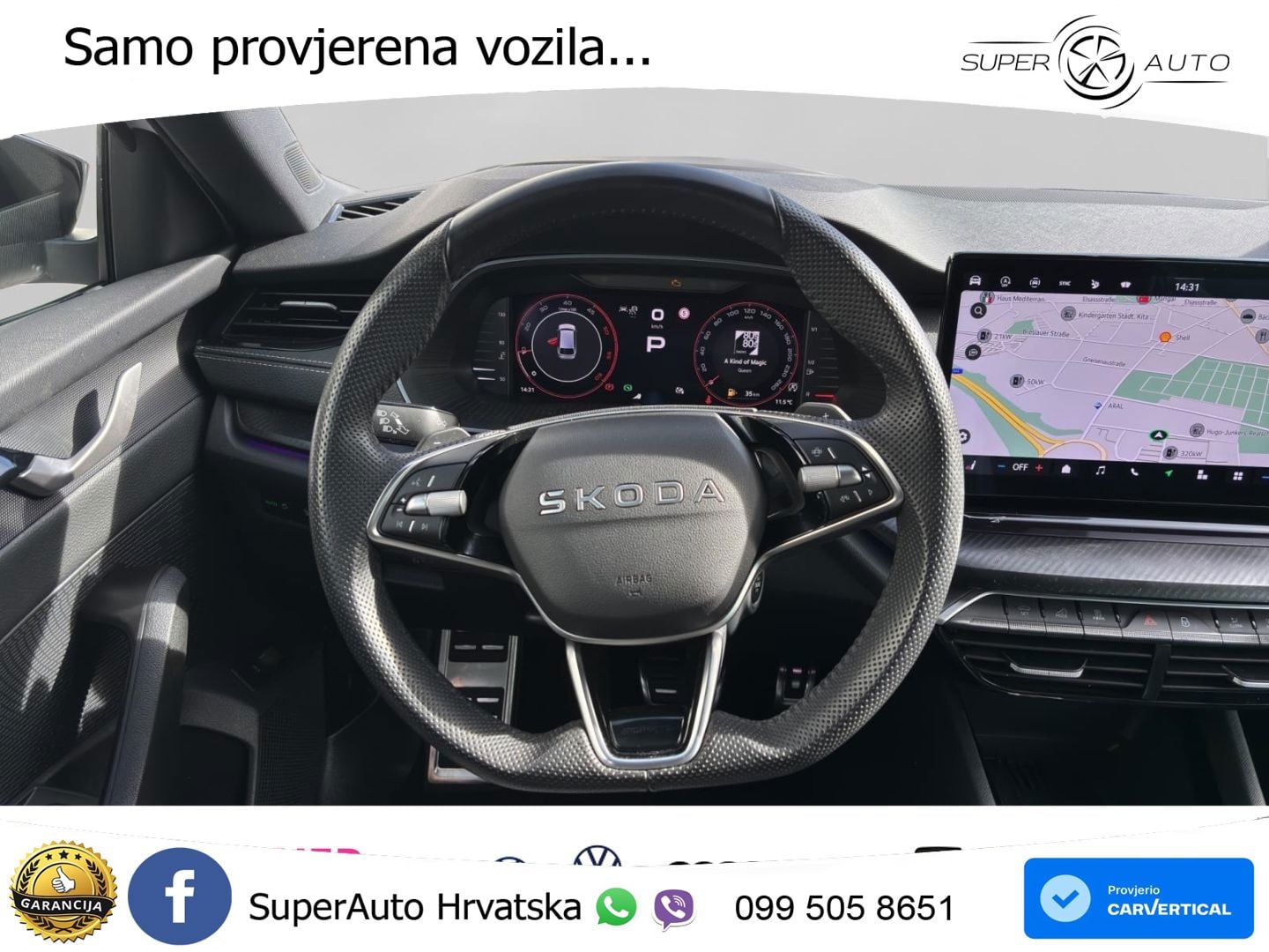 Škoda Octavia Combi 2.0 TDI (150 KS) DSG SportLine LED+GR SJED+ACC