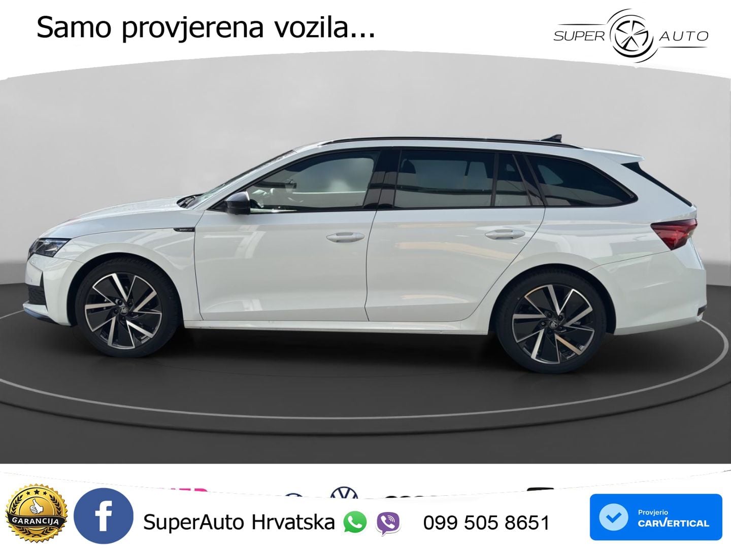 Škoda Octavia Combi 2.0 TDI (150 KS) DSG SportLine LED+GR SJED+ACC