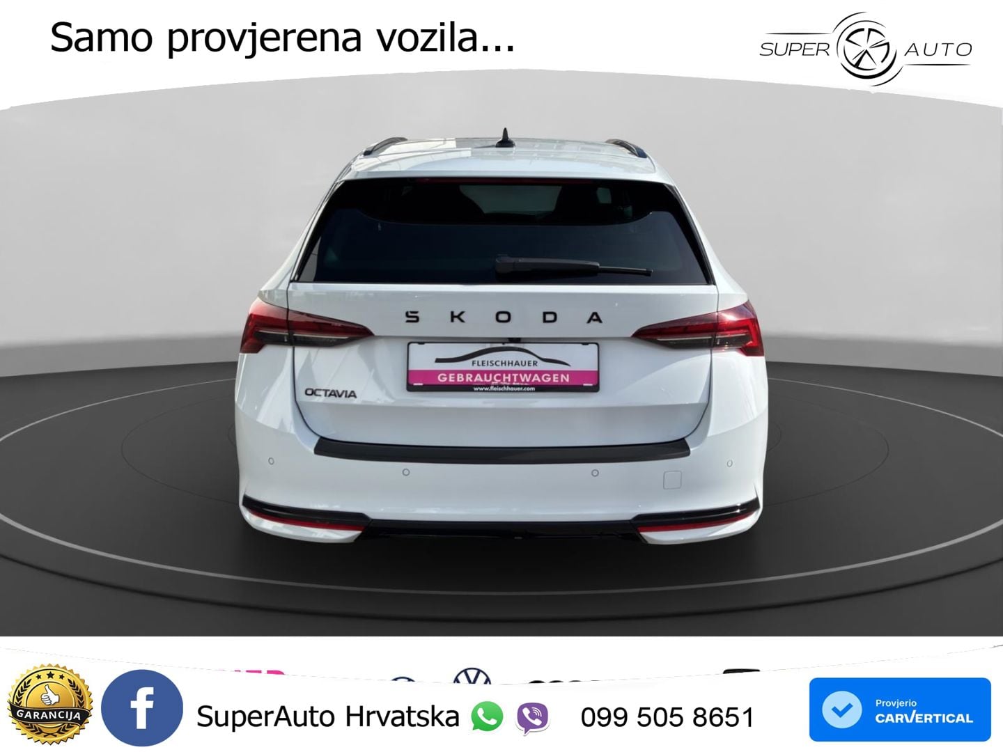 Škoda Octavia Combi 2.0 TDI (150 KS) DSG SportLine LED+GR SJED+ACC