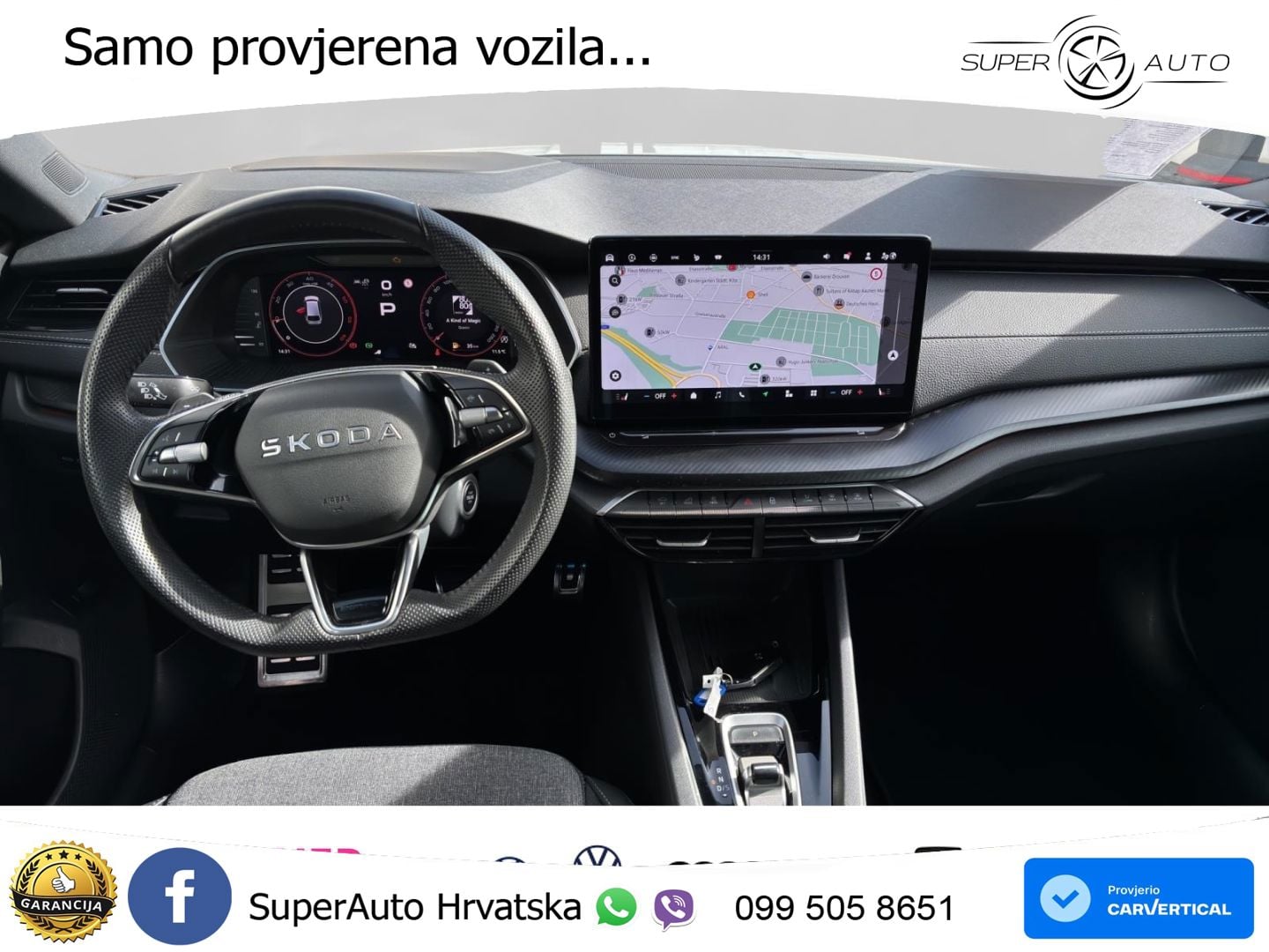 Škoda Octavia Combi 2.0 TDI (150 KS) DSG SportLine LED+GR SJED+ACC