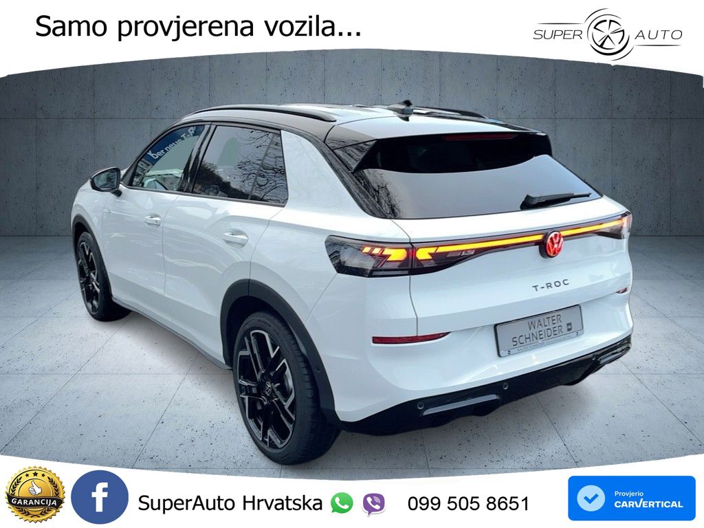 Volkswagen T-Roc 1.5 eTSI (150 KS)  DSG R-Line LED+GR SJED+ACC