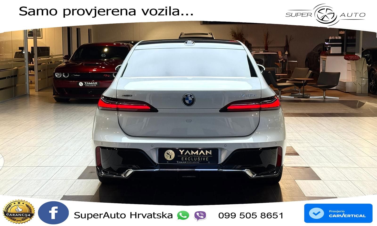 BMW 740d (299 KS) xDrive M Sport Steptronic