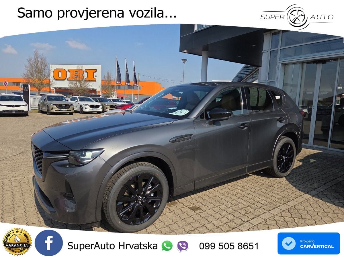 Mazda CX-60 3.3 e-Skyactiv D (254 KS) AWD Automatic MATRIX+GR SJED+KAM