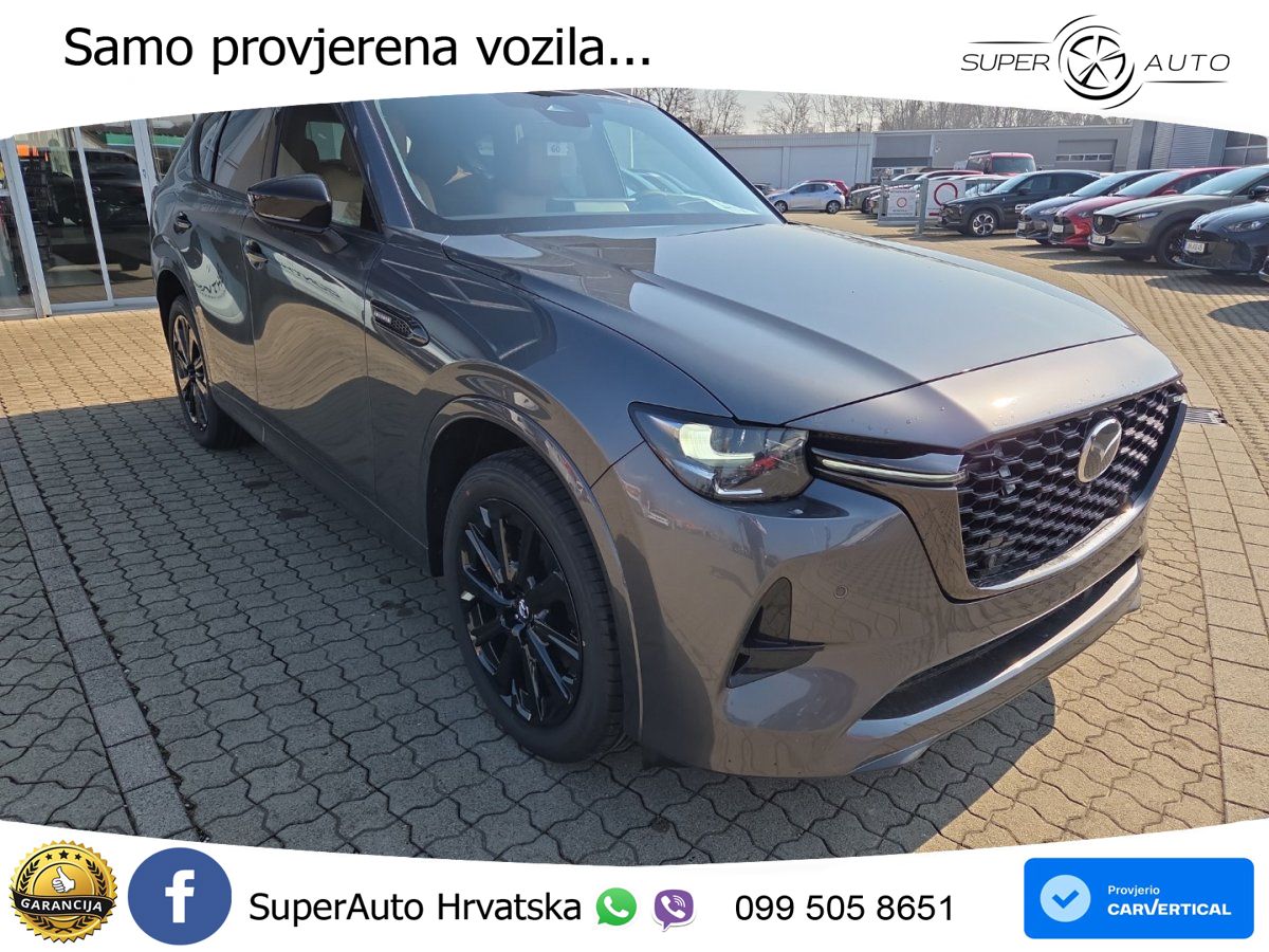 Mazda CX-60 3.3 e-Skyactiv D (254 KS) AWD Automatic MATRIX+GR SJED+KAM