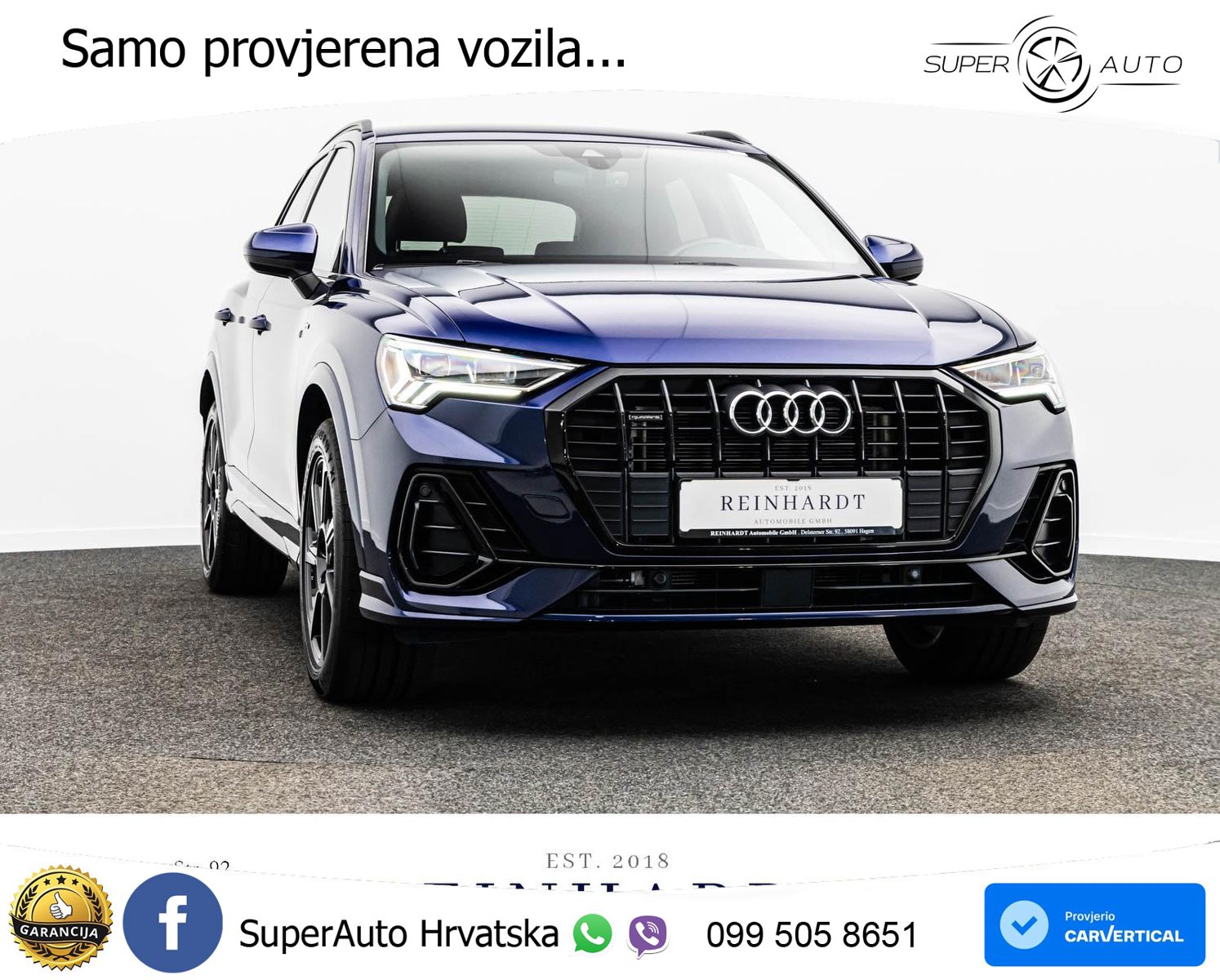 Audi Q3 40 TDI (200 KS) quattro S tronic S line