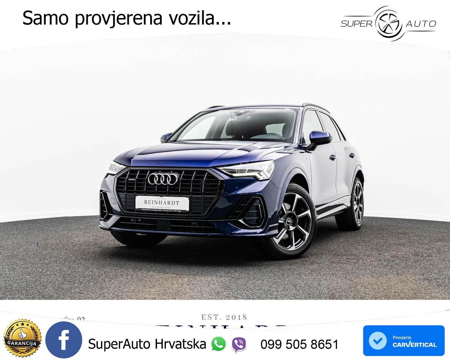Audi Q3 40 TDI (200 KS) quattro S tronic S line