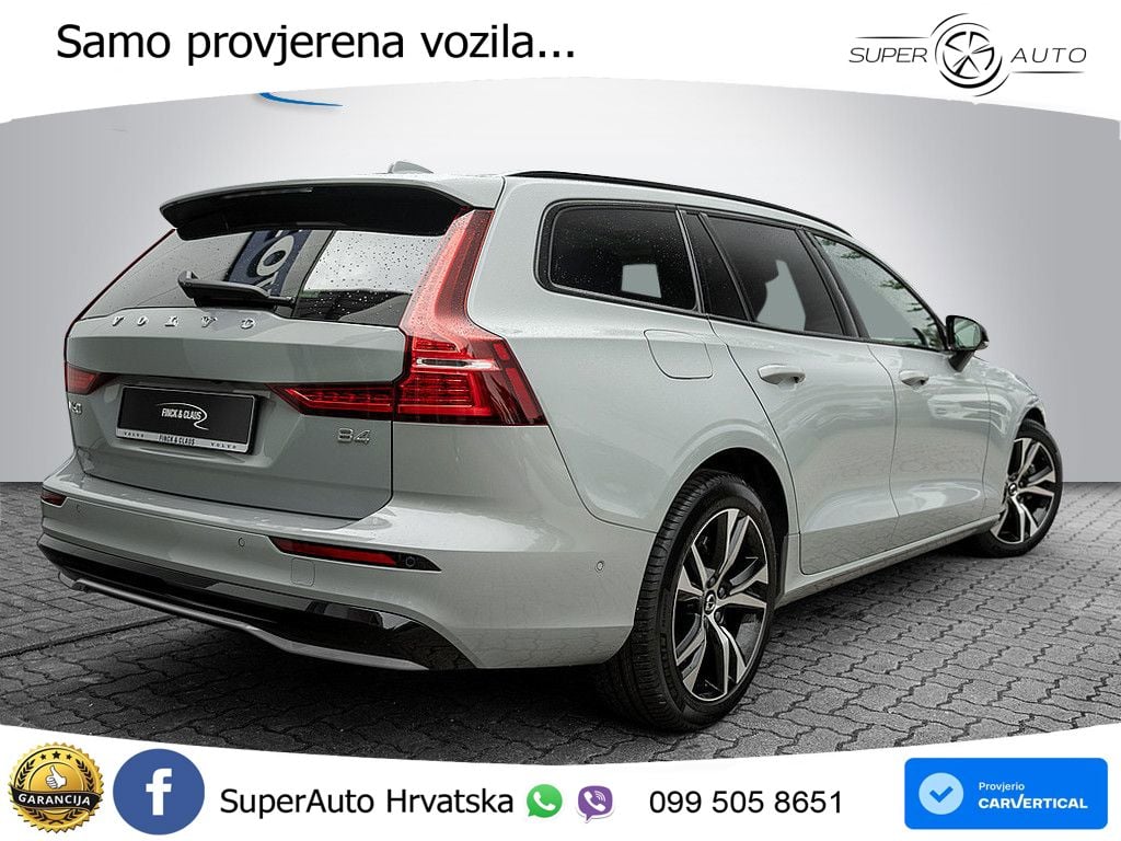 Volvo V60 2.0 B4 Benzin DCT ACC+HEAD+4xGR SJED+360+PANO